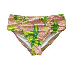 Lilly Pulitzer x Target High Waist Bikini Bottoms Flamingo Women's Plus Size 24W